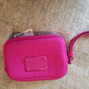 Michael Kors Neoprene Pink Wristlet Electronics